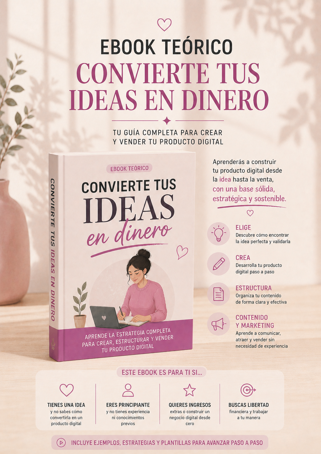 Creá tu Producto Digital y Vendé Online: Kit Completo + Tienda en Shopify Paso a Paso